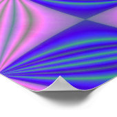 Fraktal Karl Marx Poster (Ecke)