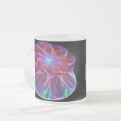Fraktal Karneval Glas Tasse (Vorderseite Links)