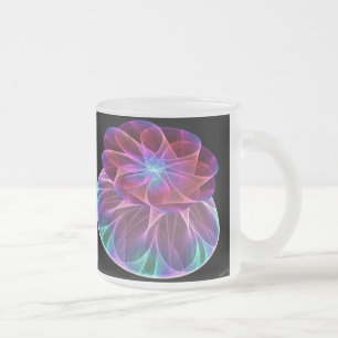 Fraktal Karneval Glas Tasse