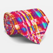 Fraktal Karo Krawatte (Gerollt)