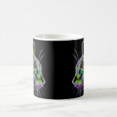 Fraktal-Katzen-Geschenk-Tasse Kaffeetasse (Mittel)