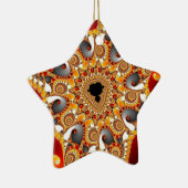 Fraktal Keramik Ornament (Rechts)
