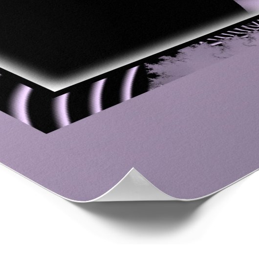 Fraktal Kitty Poster (Ecke)