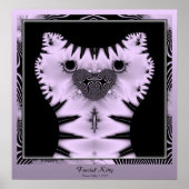 Fraktal Kitty Poster (Vorne)