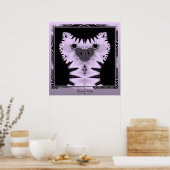 Fraktal Kitty Poster (Küche)