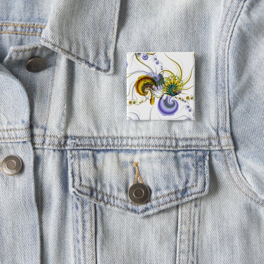 Fraktal-Knopf Button (Beispiel)