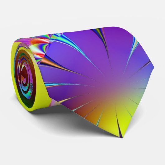 Fraktal-Krawatte 11 Krawatte (Gerollt)