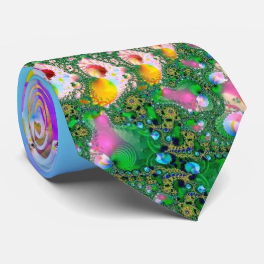 Fraktal-Krawatte 47 Krawatte (Gerollt)