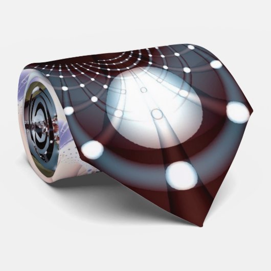 Fraktal-Krawatte 59 Krawatte (Gerollt)