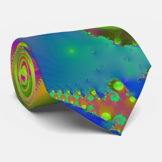 Fraktal-Krawatte 61 Krawatte (Gerollt)