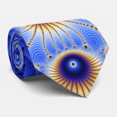 Fraktal-Krawatte - Newtons Krake Krawatte (Gerollt)