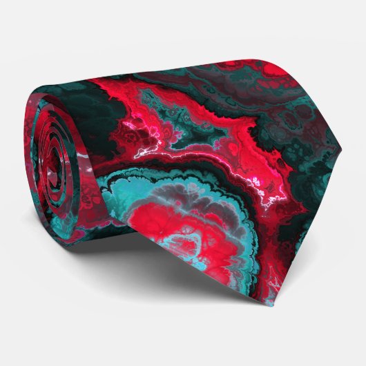 Fraktal-Kunst 3 - Krawatte 16 (Gerollt)