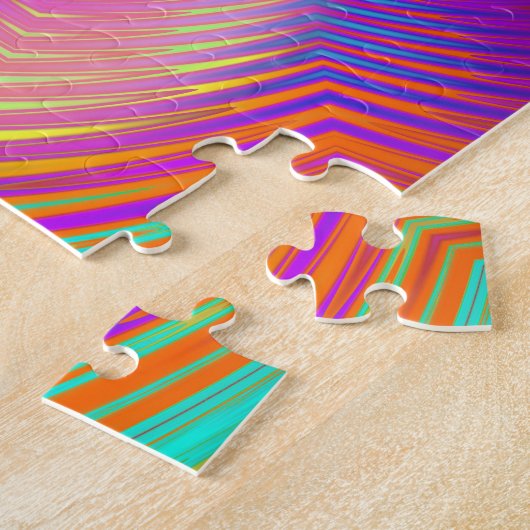 Fraktal-Kunst das Reflexions-Puzzlespiel Puzzle (Seite)