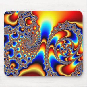 - Fraktal-Kunst durch gleiten Mousepad