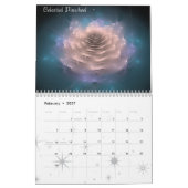 Fraktal-Kunst durch Rebecca Poole Kalender (Feb 2027)