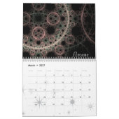 Fraktal-Kunst durch Rebecca Poole Kalender (Mär 2027)