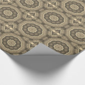 Fraktal-Kunst-Entwurf Geschenkpapier (Ecke)