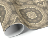 Fraktal-Kunst-Entwurf Geschenkpapier (Rolleneckpunkt)