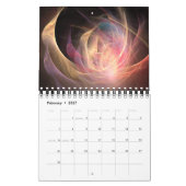 Fraktal-Kunst Kalender (Feb 2027)