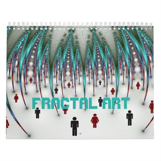 Fraktal-Kunst Kalender (Titelbild)