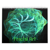 Fraktal-Kunst-Kalender Kalender (Titelbild)
