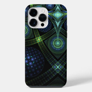 Fraktal-Kunst-Mandala-Universum-Gestreckter Druck iPhone 14 Pro Max Hülle