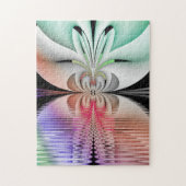 Fraktal-Kunst-Metamorphose Puzzle (Vertikal)