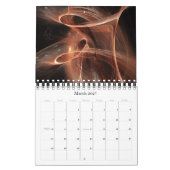 Fraktal-Kunst von Liz Molnar Kalender (Mär 2027)