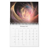 Fraktal-Kunst von Liz Molnar Kalender (Feb 2027)