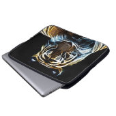 Fraktal Laptopschutzhülle (Vorne Knopf)