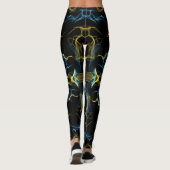 Fraktal Leggings (Rückseite)