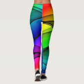 Fraktal Leggings (Rückseite)