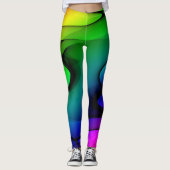 Fraktal Leggings (Vorderseite)