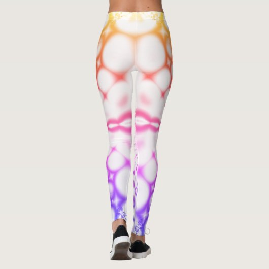 Fraktal Leggings (Rückseite)