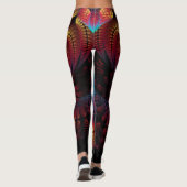 Fraktal Leggings (Rückseite)