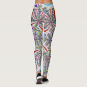 Fraktal-Leggings Leggings (Rückseite)