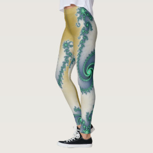 Fraktal Leggings ~ Mandelbrot ~ Fibonacci ~ * ~