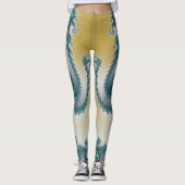 Fraktal Leggings ~ Mandelbrot ~ Fibonacci ~ * ~ (Vorderseite)