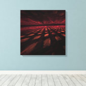 Fraktal Leinwanddruck (Insitu (Holzboden))