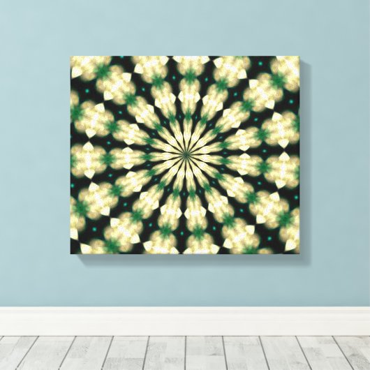 Fraktal Leinwanddruck (Insitu (Holzboden))