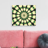 Fraktal Leinwanddruck (Insitu (Wohnzimmer))