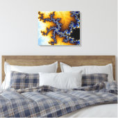 Fraktal Leinwanddruck (Insitu (Schlafzimmer))