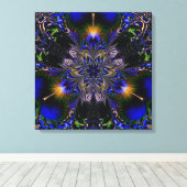 Fraktal Leinwanddruck (Insitu (Holzboden))