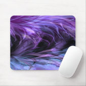 Fraktal lila Marmorierungmousepad Mousepad (Mit Mouse)