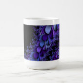 Fraktal Lila Petals Cup Kaffeetasse (Mittel)