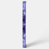 Fraktal Lilac Fantasy Individuelle Name Samsung Galaxy Hülle (Linke Seite)