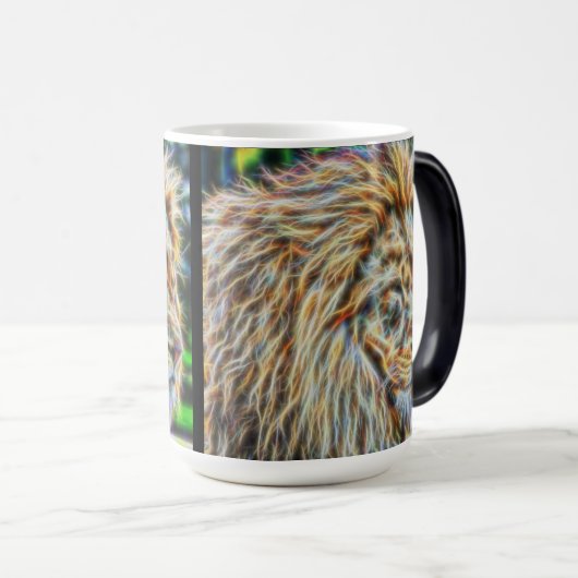 Fraktal Lion Verwandlungstasse (VorderseiteRechts)
