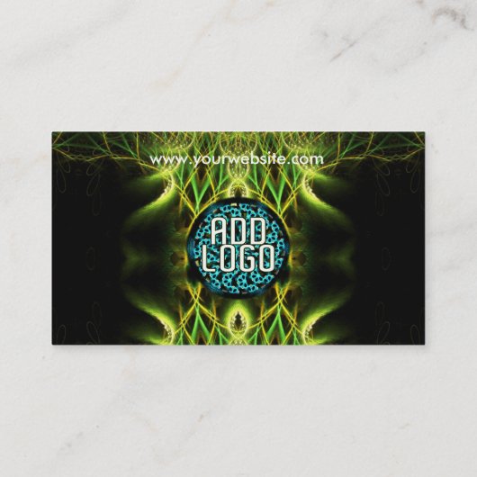 Fraktal LoGo Visitenkarte (Rückseite)