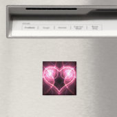 Fraktal-Magnet: Herz IV Magnet (In Situ (Geschirrspüler))