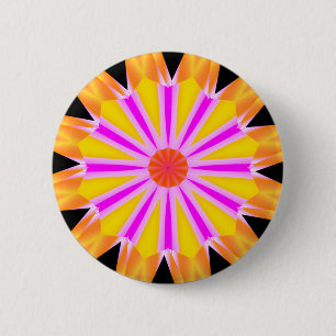 Fraktal Mandala - 03 Button